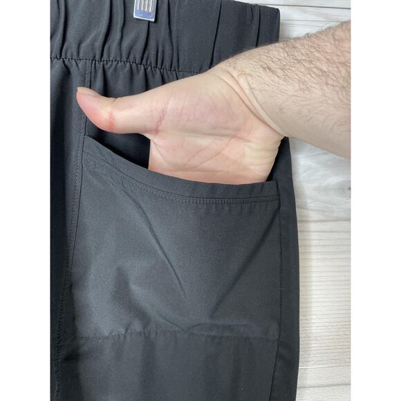 T by Talbots Shorts Womens 3X Petite Black Pull On Stretch Pockets Bermuda - Picture 2 of 10